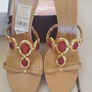 Jeweled Bandalino's sandal. Size 9.5